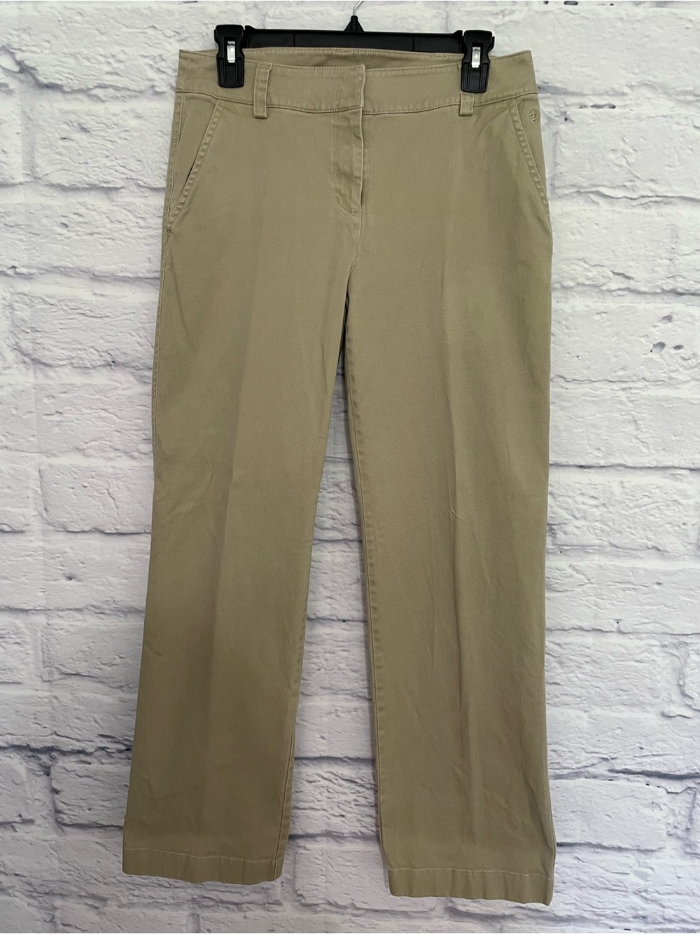 Duck Head Women's Straight Leg Jeans in Light Khaki